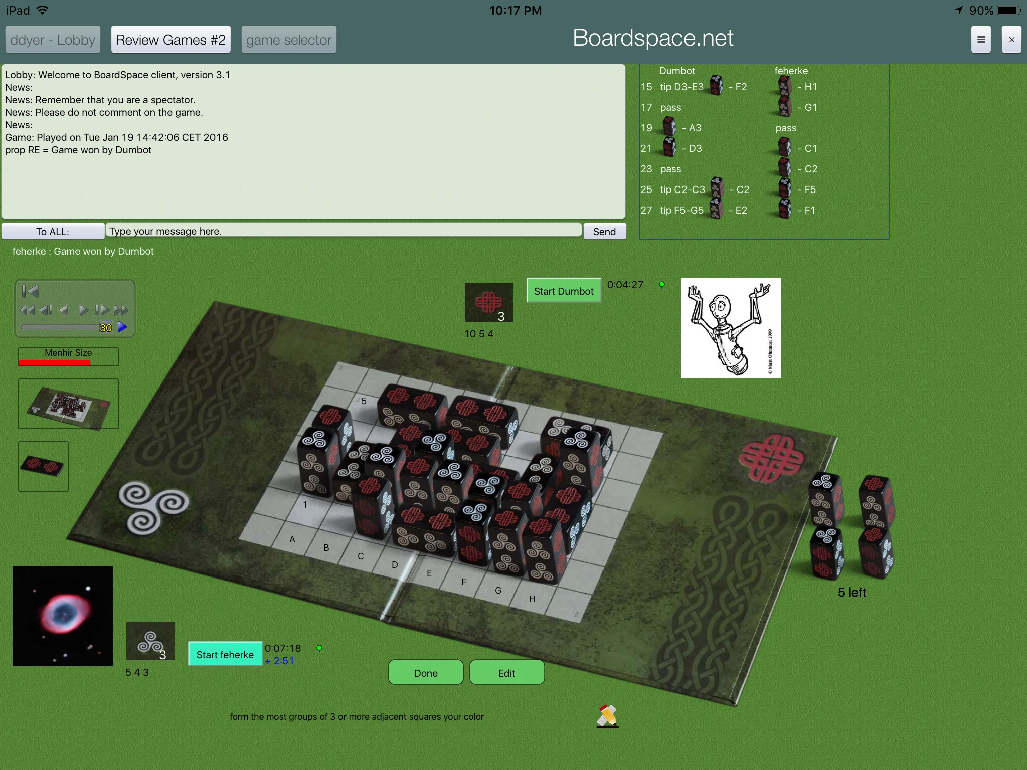 Boardspace.net screenshot